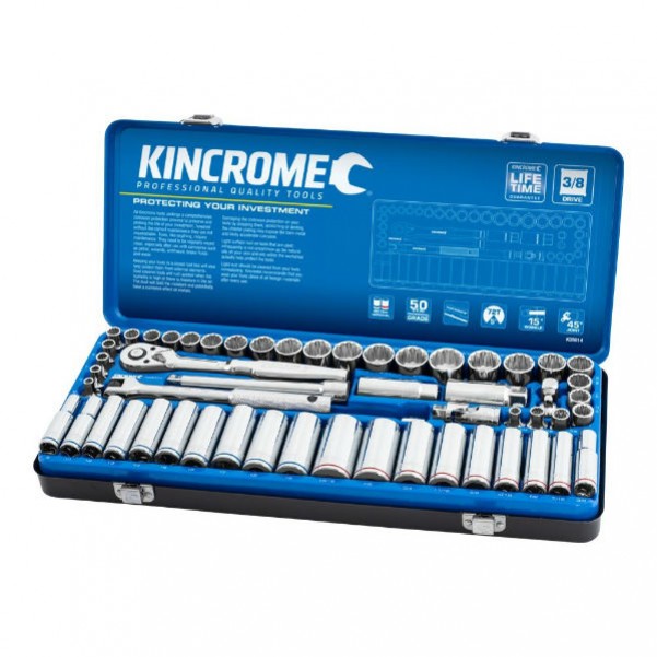 Kincrome K28014 - 57 Piece 3/8" Drive Metric & Imperial Socket Set Set Socket Sets